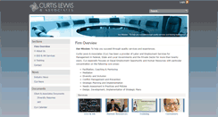 Desktop Screenshot of curtislewis.com